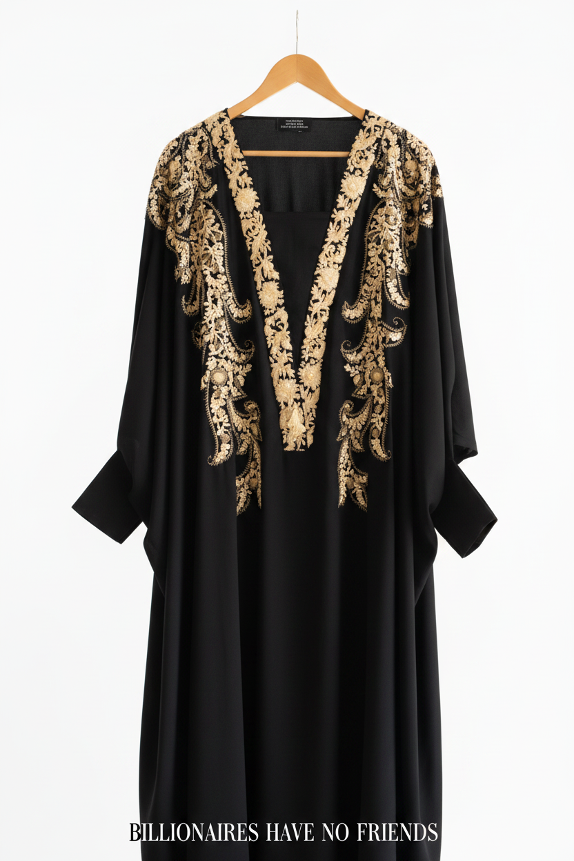 The Imperial Noir Kaftan